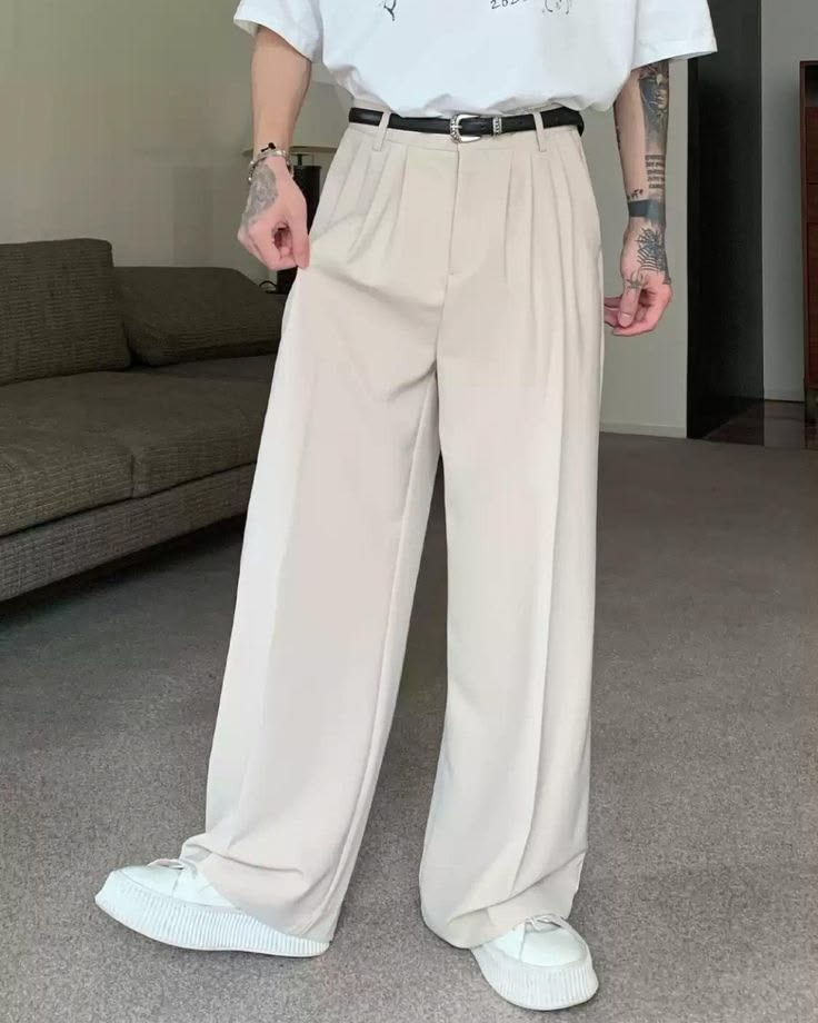 mens's fashion korean pants - Image 2