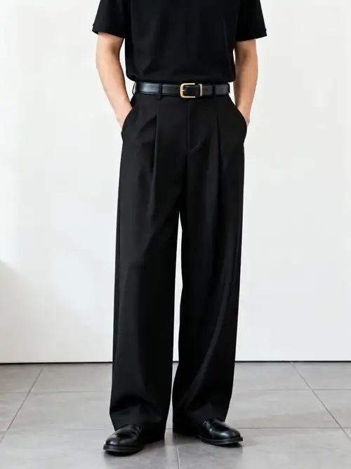 mens's fashion korean pants